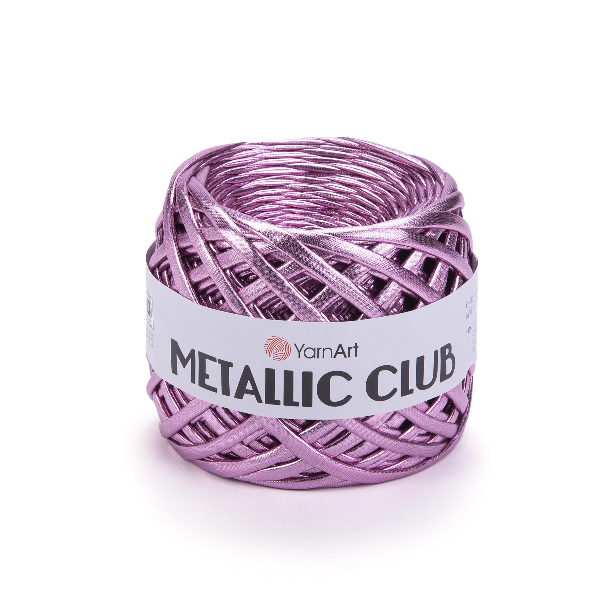YarnArt Metalic Club El Örgü İpliği 180gr 8109 Gül Pembe  - 1 ADET