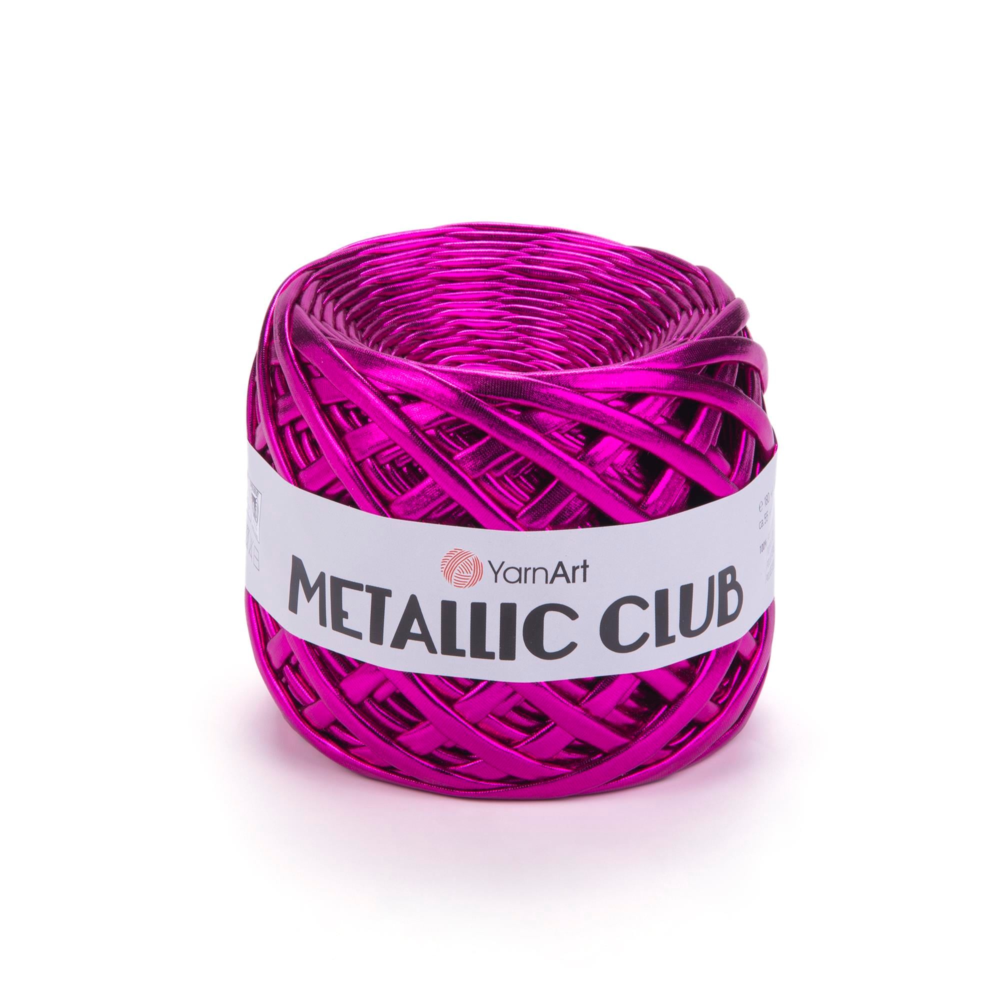 YarnArt Metalic Club El Örgü İpliği 180gr 8111 Fuşya  - 1 ADET