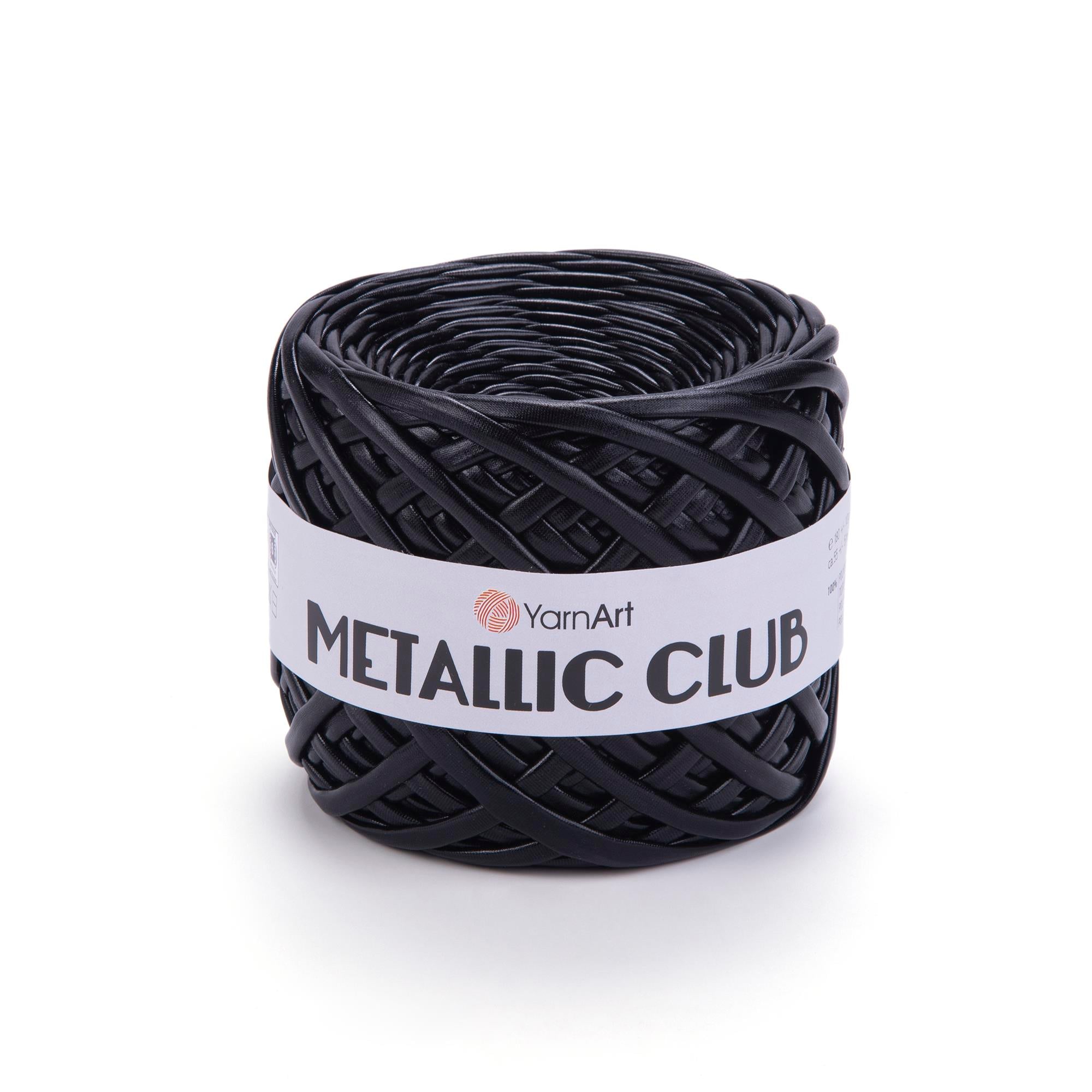 YarnArt Metalic Club El Örgü İpliği 180gr 8120 Siyah - 1 ADET