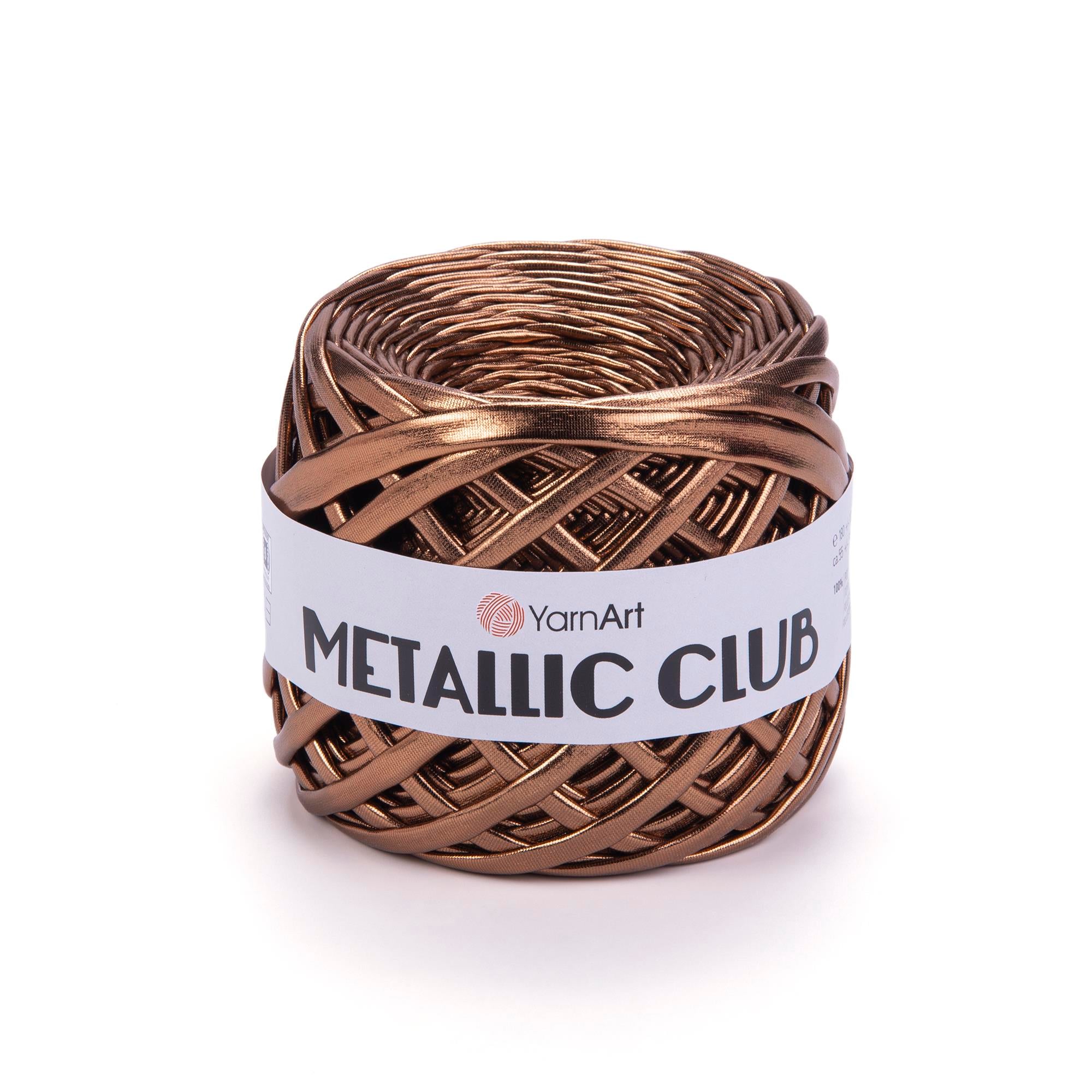YarnArt Metalic Club El Örgü İpliği 180gr 8108 Kahverengi  - 1 ADET