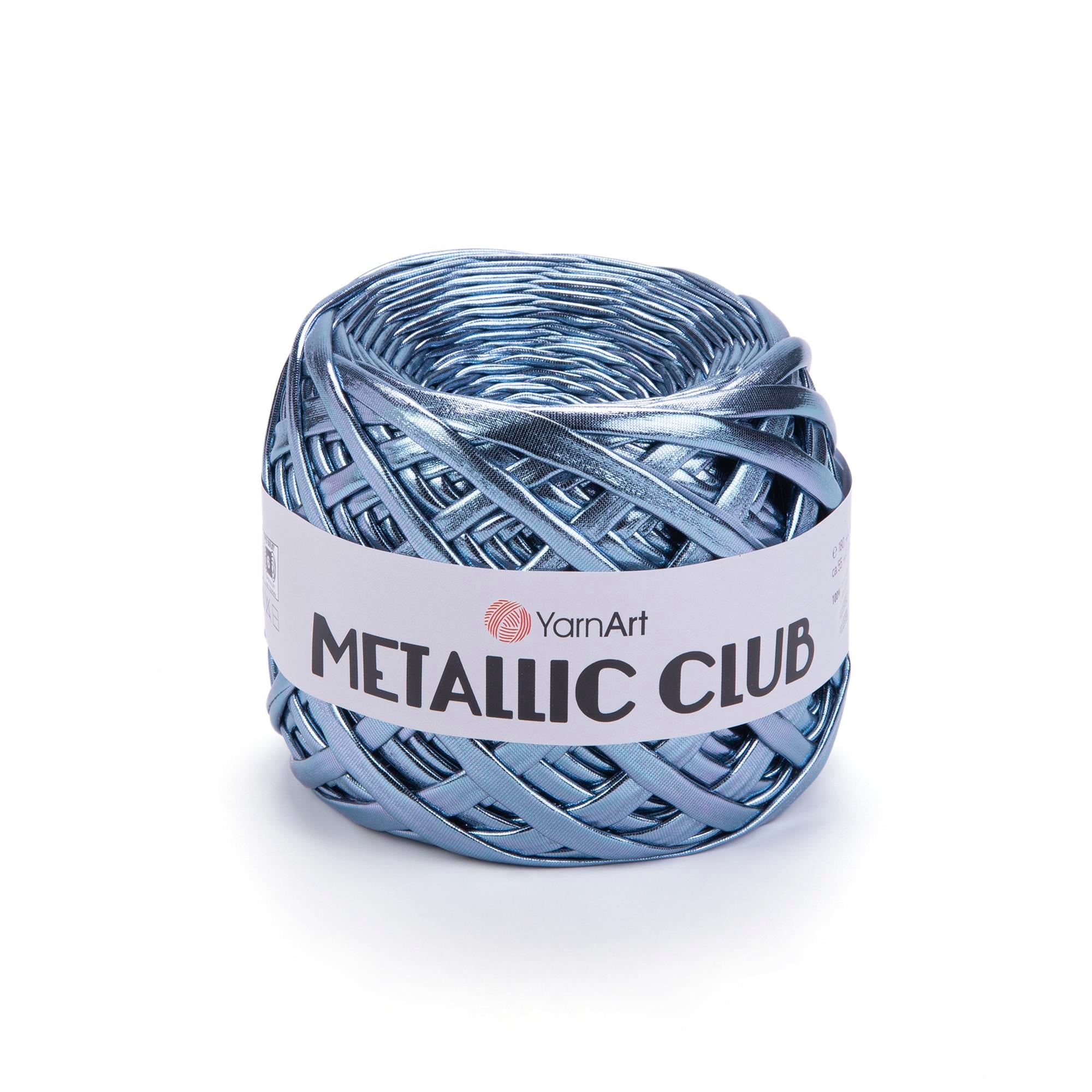 YarnArt Metalic Club El Örgü İpliği 180gr 8117 Mavi  - 1 ADET