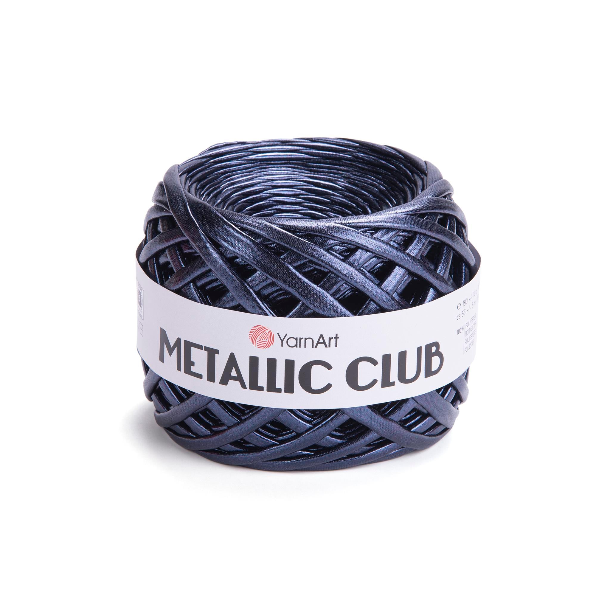 YarnArt Metalic Club El Örgü İpliği 180gr 8128 Lacivert  - 1 ADET