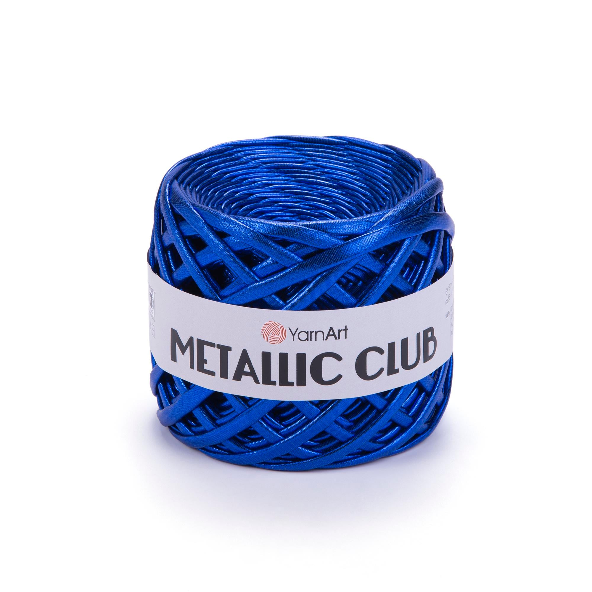 YarnArt Metalic Club El Örgü İpliği 180gr 8118 Saks Mavi  - 1 ADET