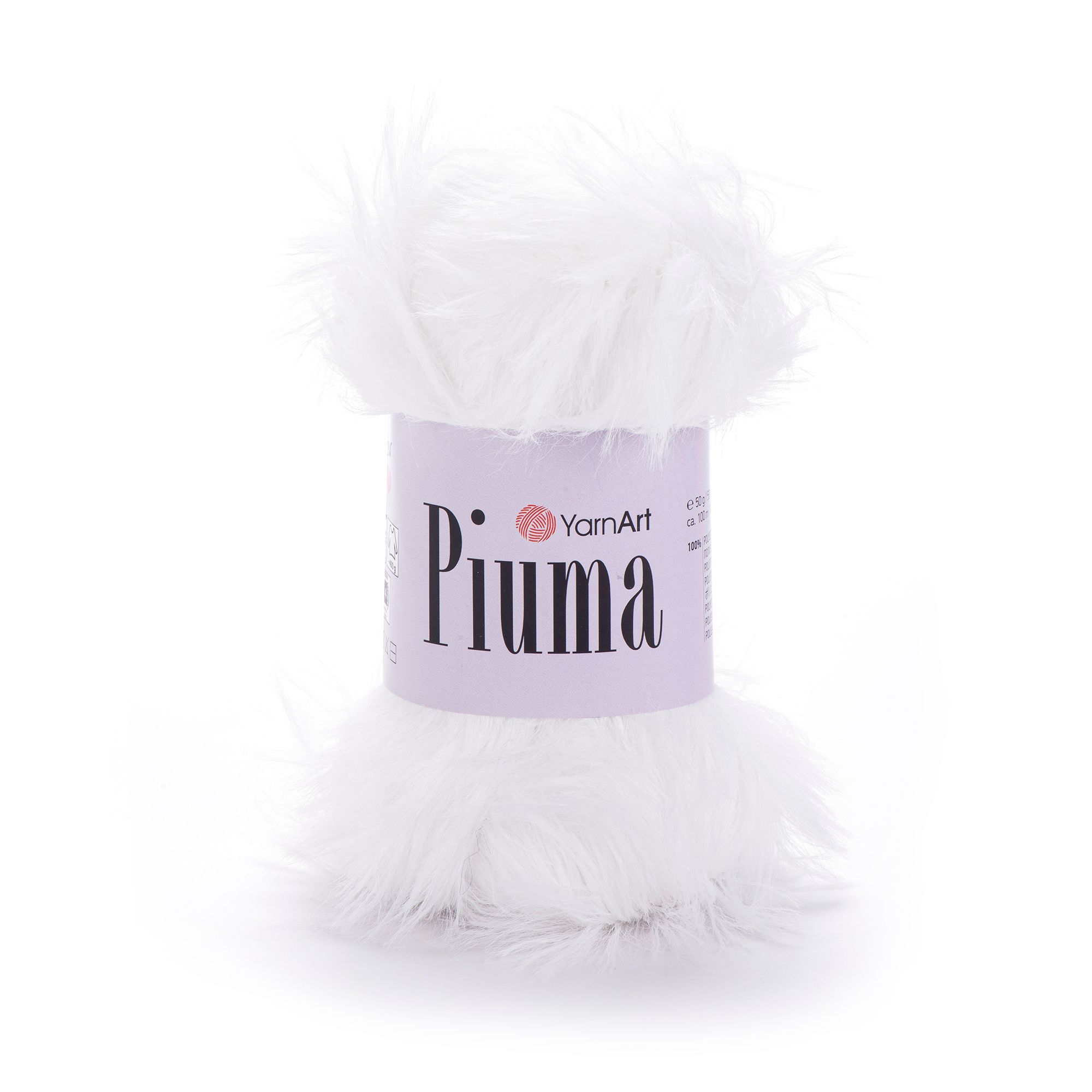 YarnArt Piuma El Örgü İpliği 50gr 100mt 4401 Beyaz  - 1 ADET