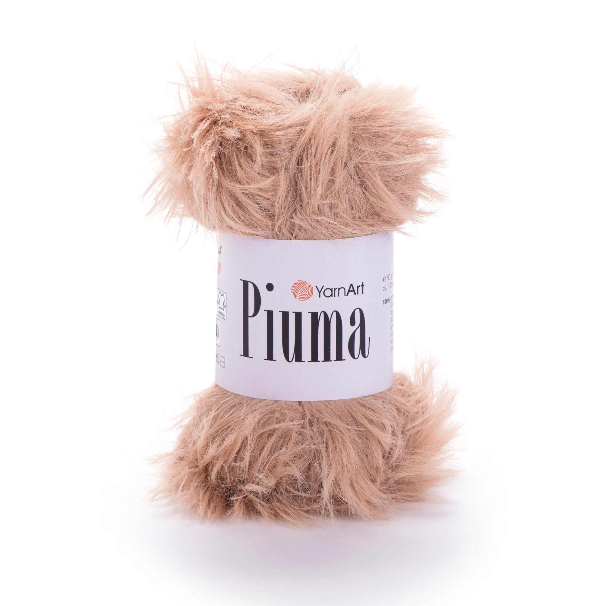 YarnArt Piuma El Örgü İpliği 50gr 100mt 4405 Sütlü Kahve  - 1 ADET