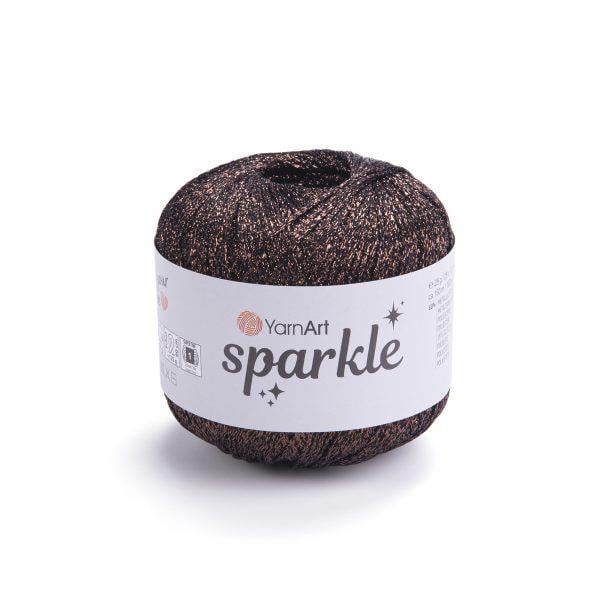 YarnArt Sparkle El Örgü İpliği 25gr 1354 Kahverengi  - 1 ADET