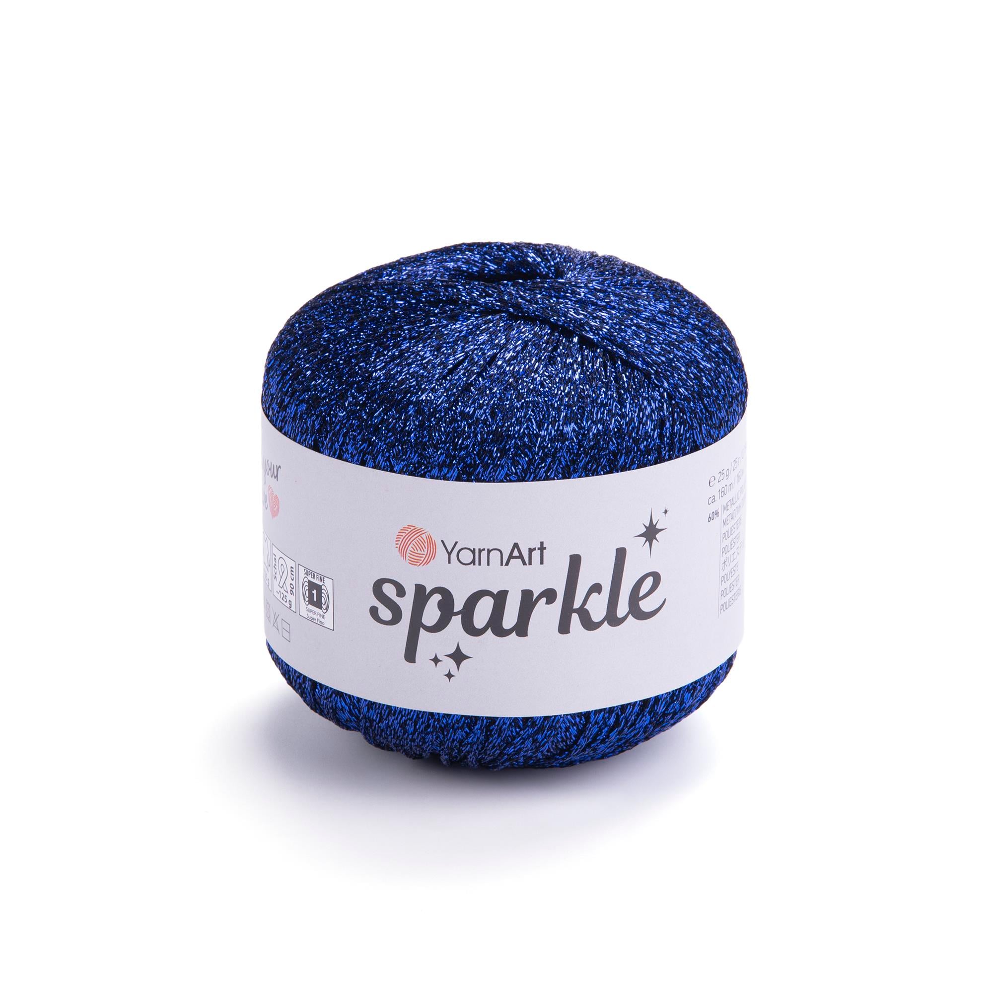 YarnArt Sparkle El Örgü İpliği 25gr 1324 Lacivert  - 1 ADET
