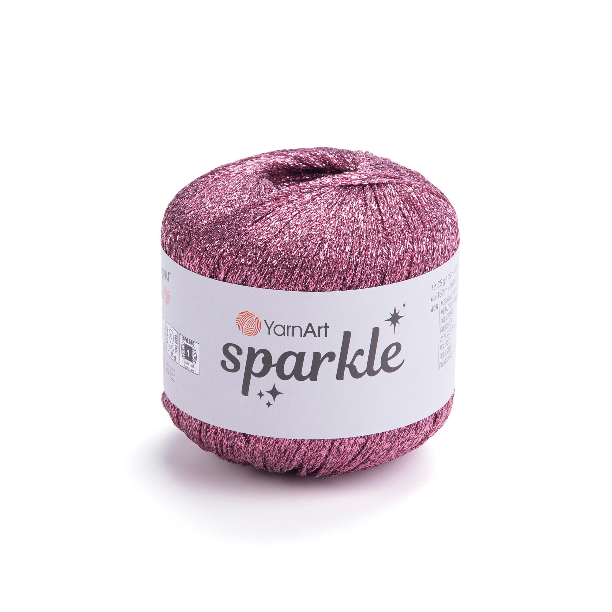 YarnArt Sparkle El Örgü İpliği 25gr 1336 Pembe  - 1 ADET