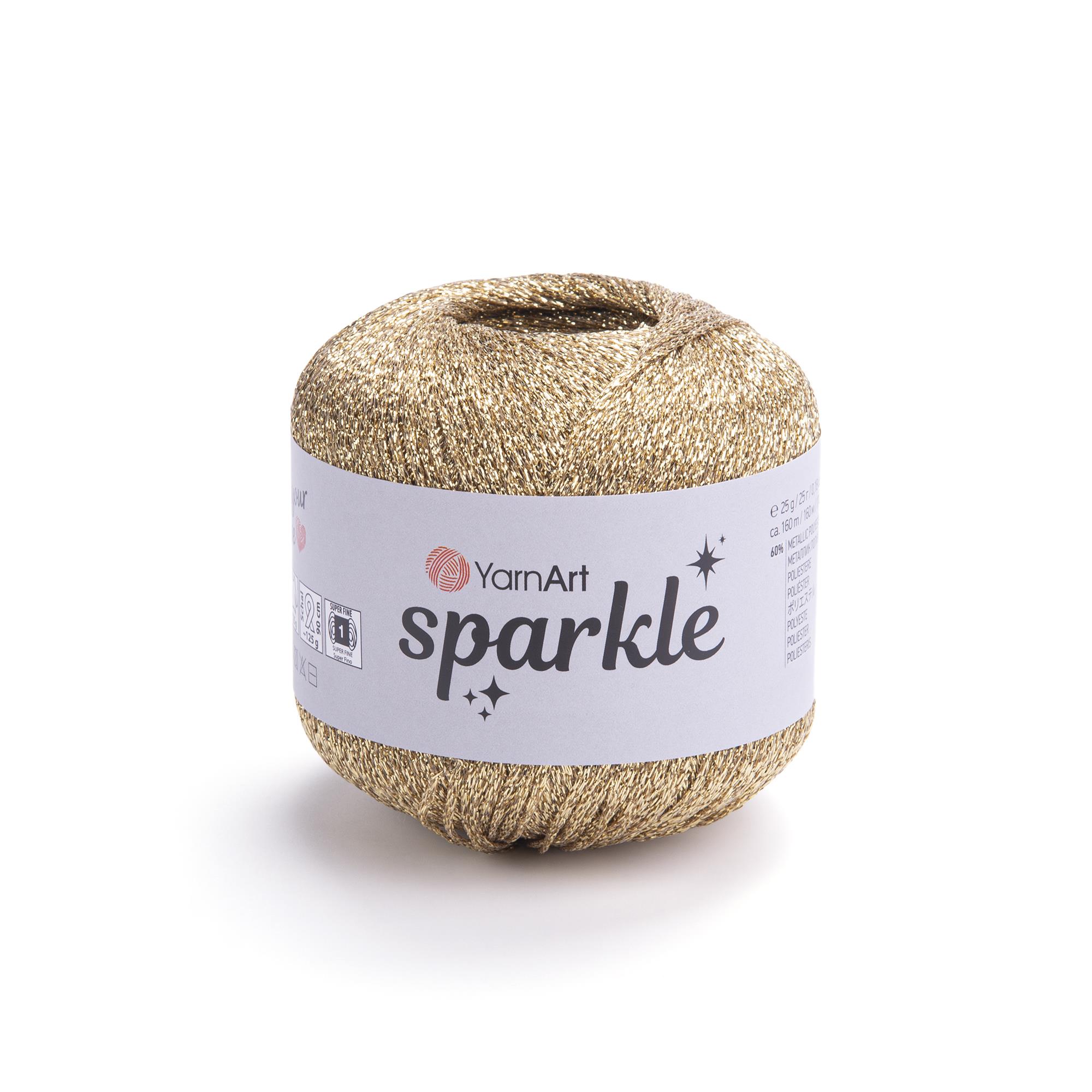 YarnArt Sparkle El Örgü İpliği 25gr 1306 Gold  - 1 ADET