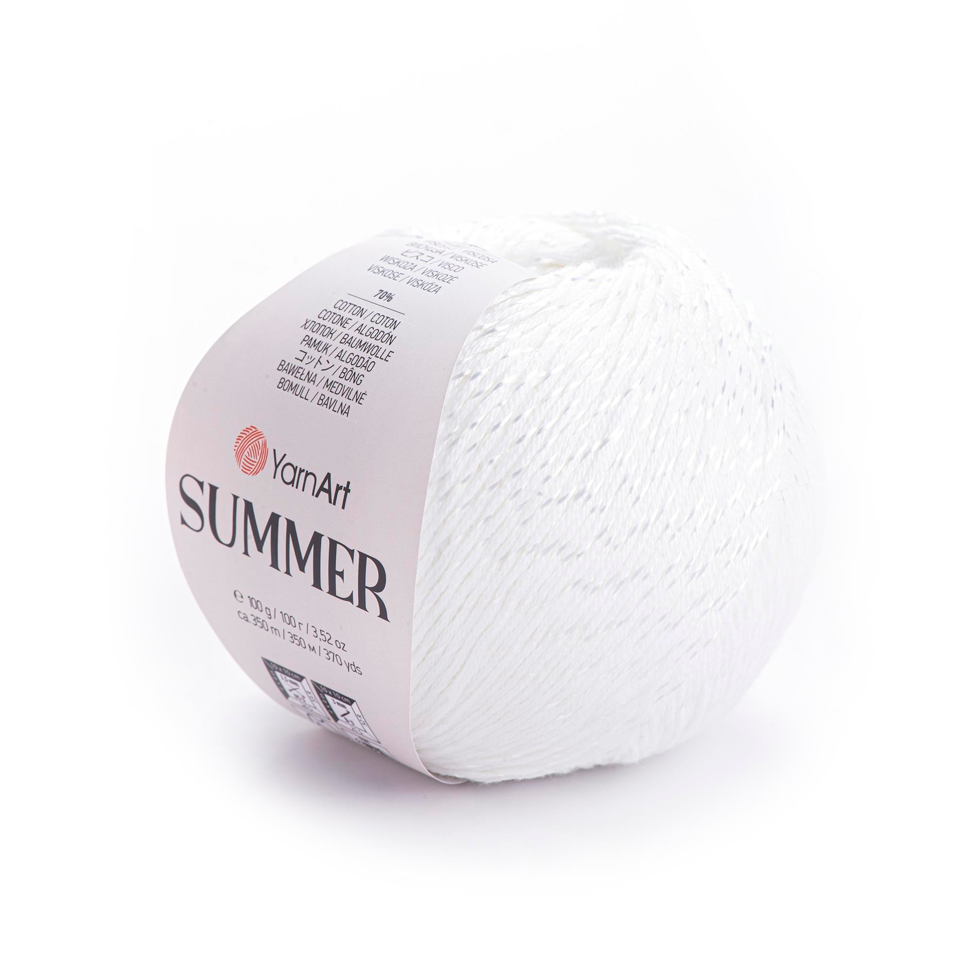 YarnArt Summer El Örgü İpliği 03 Ekru  - 1 ADET