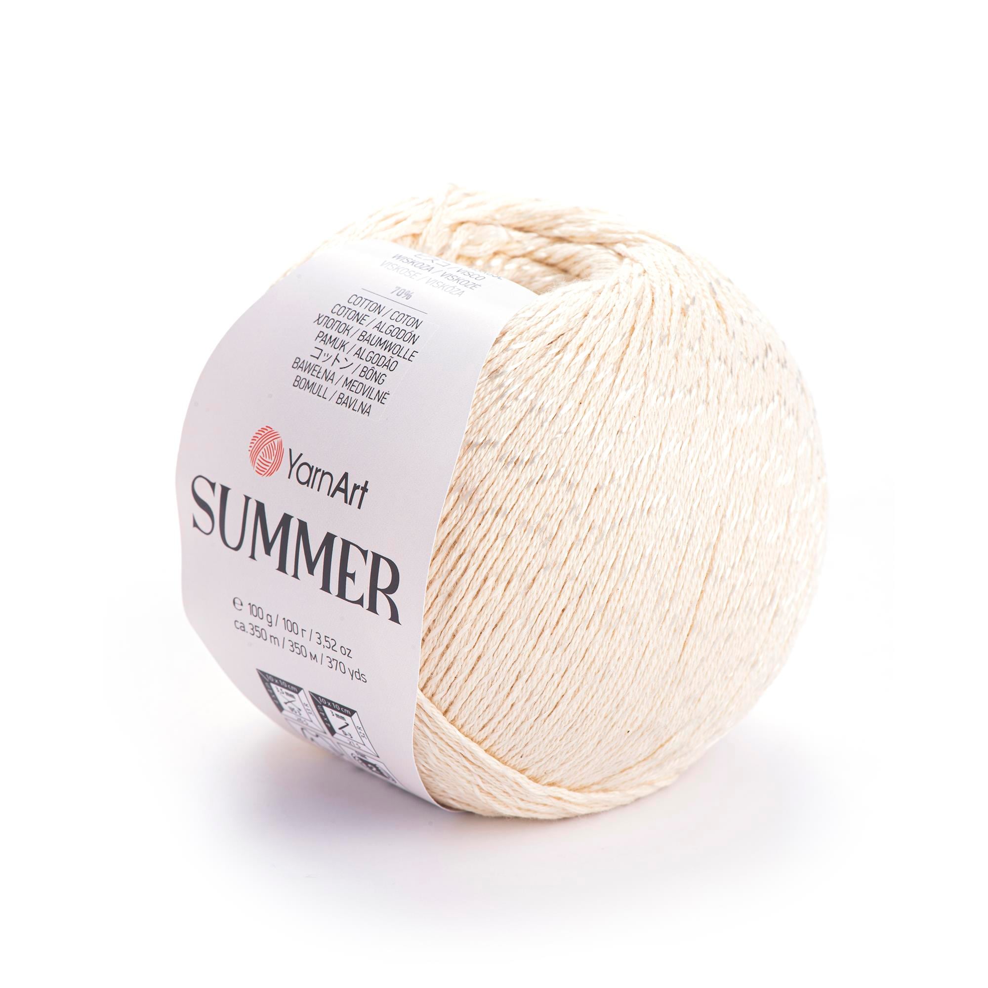 YarnArt Summer El Örgü İpliği 06 Krem - 1 ADET