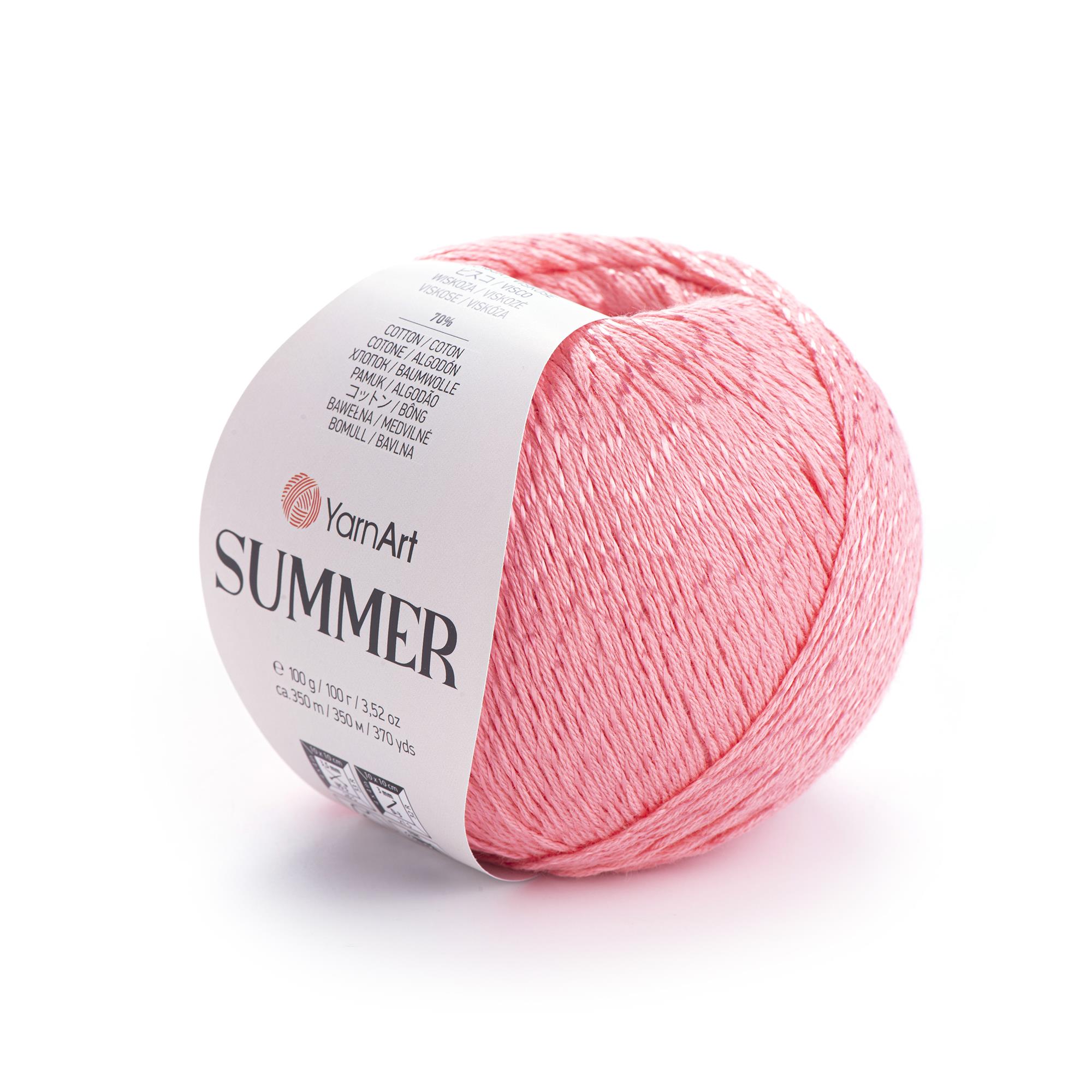 YarnArt Summer El Örgü İpliği 10 Pembe  - 1 ADET
