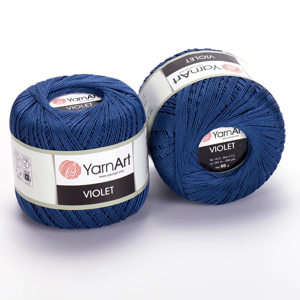 YarnArt Violet El Örgü İpliği 50gr 154 Mor  - 1 ADET