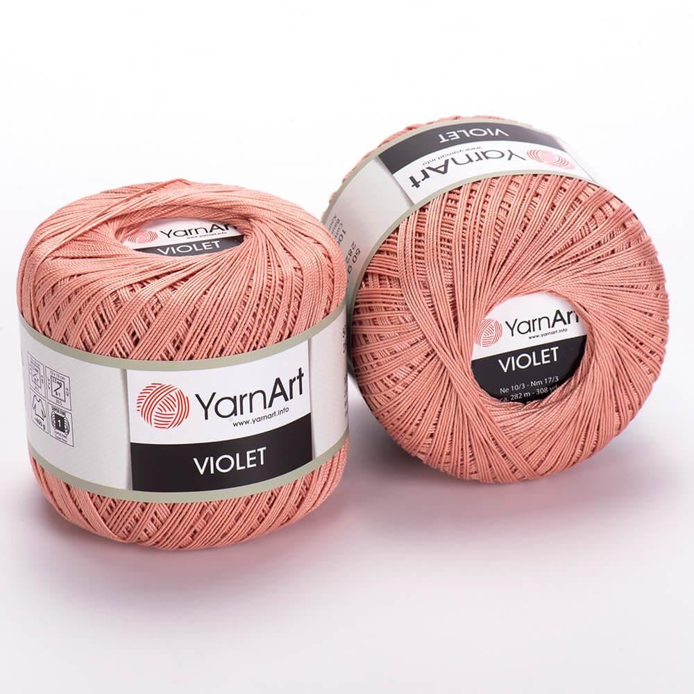 YarnArt Violet El Örgü İpliği 50gr 4105 Somon  - 1 ADET