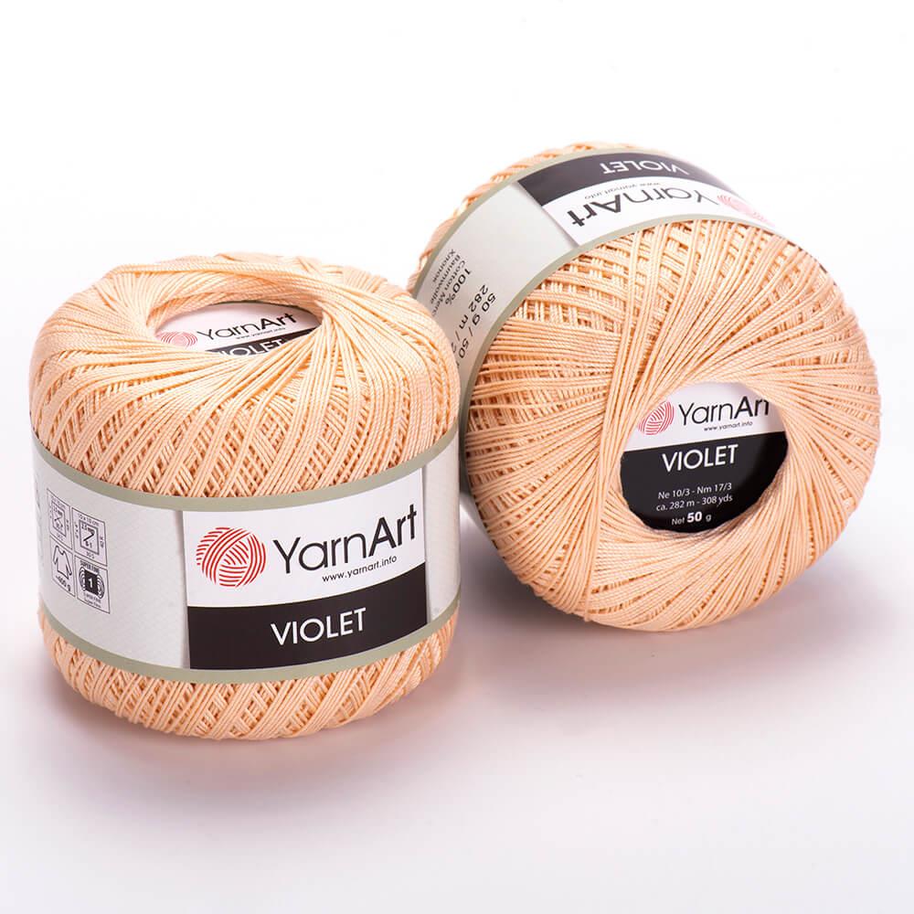 YarnArt Violet El Örgü İpliği 50gr 5303 Yavruağzı  - 1 ADET