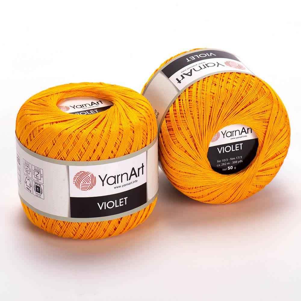 YarnArt Violet El Örgü İpliği 50gr 5307 Turuncu  - 1 ADET