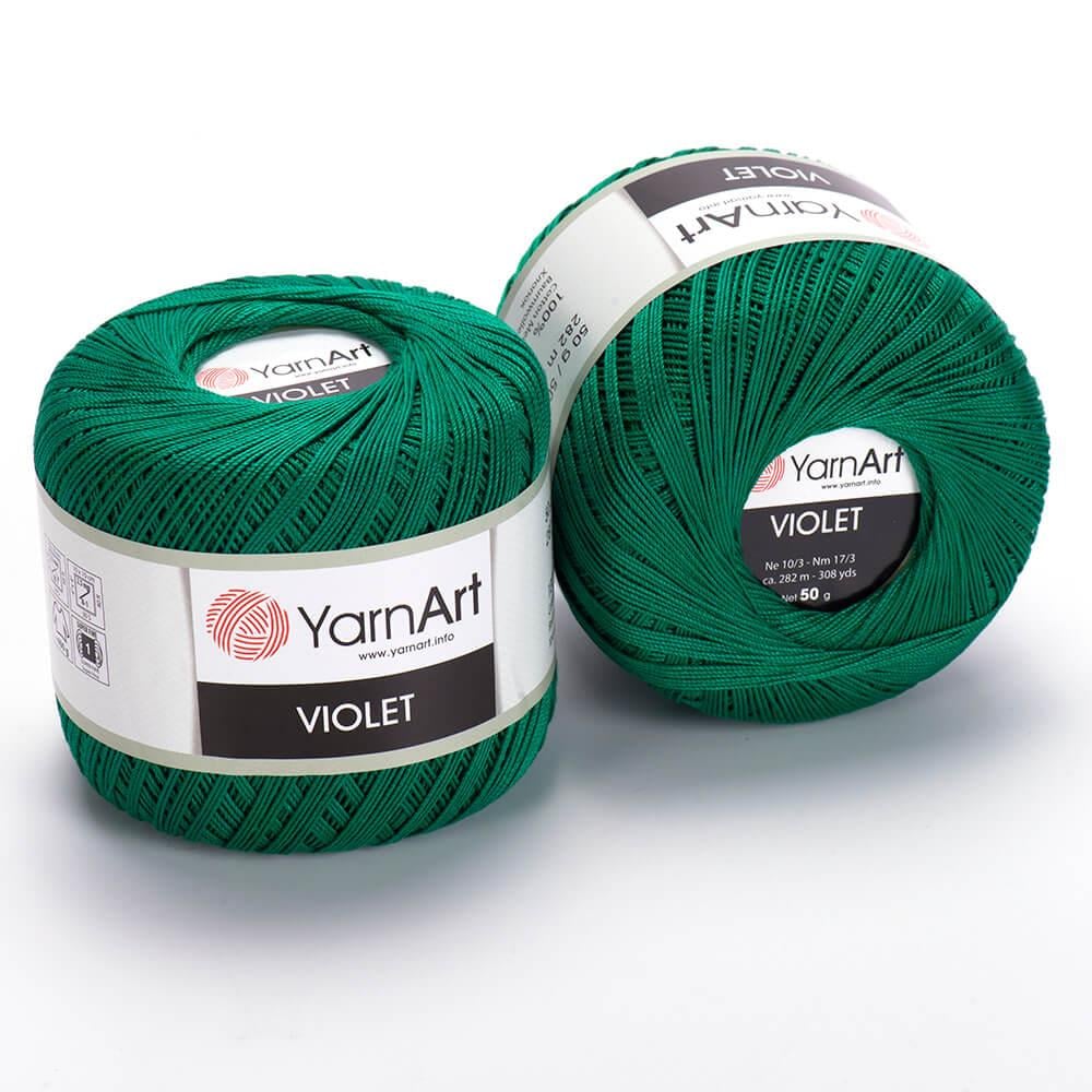 YarnArt Violet El Örgü İpliği 50gr 6334 Yeşil  - 1 ADET