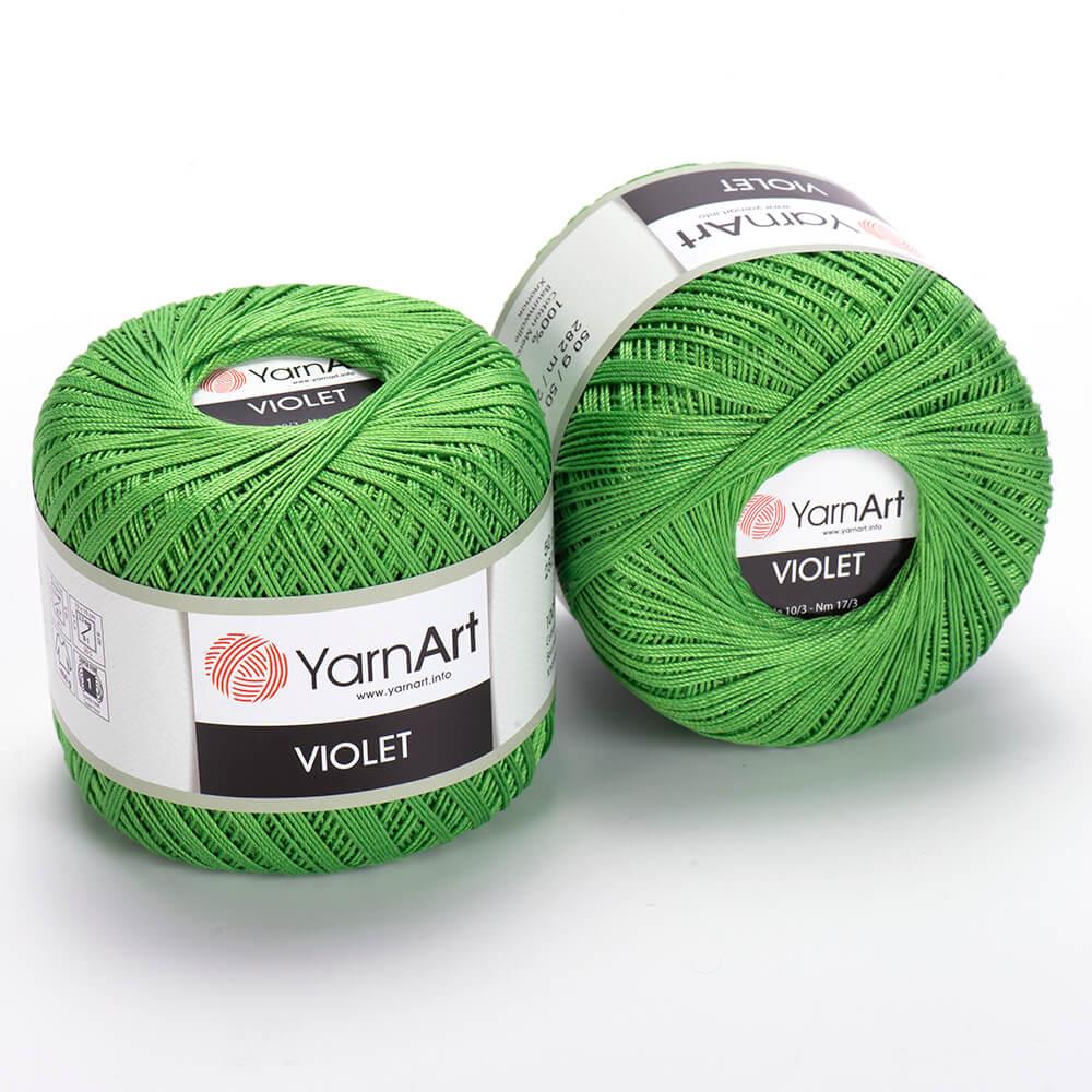YarnArt Violet El Örgü İpliği 50gr 6332 Yeşil  - 1 ADET