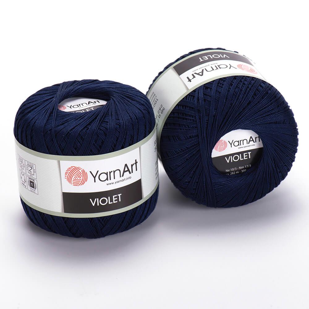 YarnArt Violet El Örgü İpliği 50gr 66 Lacivert  - 1 ADET