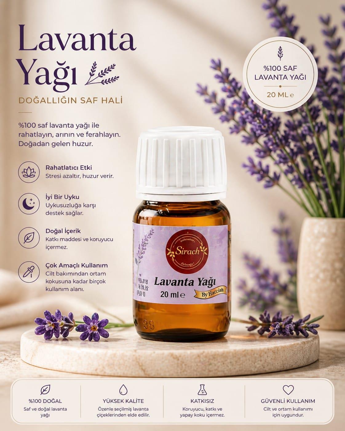 Lavanta Yağı (20 ML)