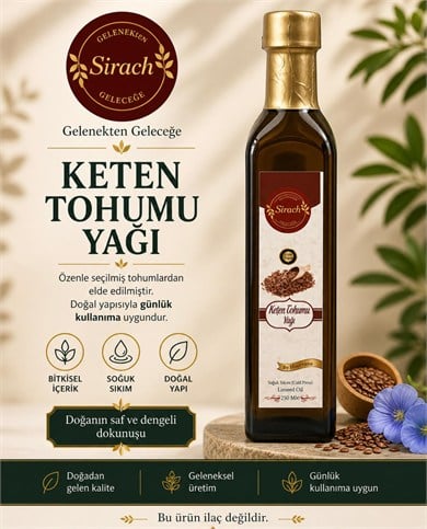 Keten Tohumu Yağı (250 ML)