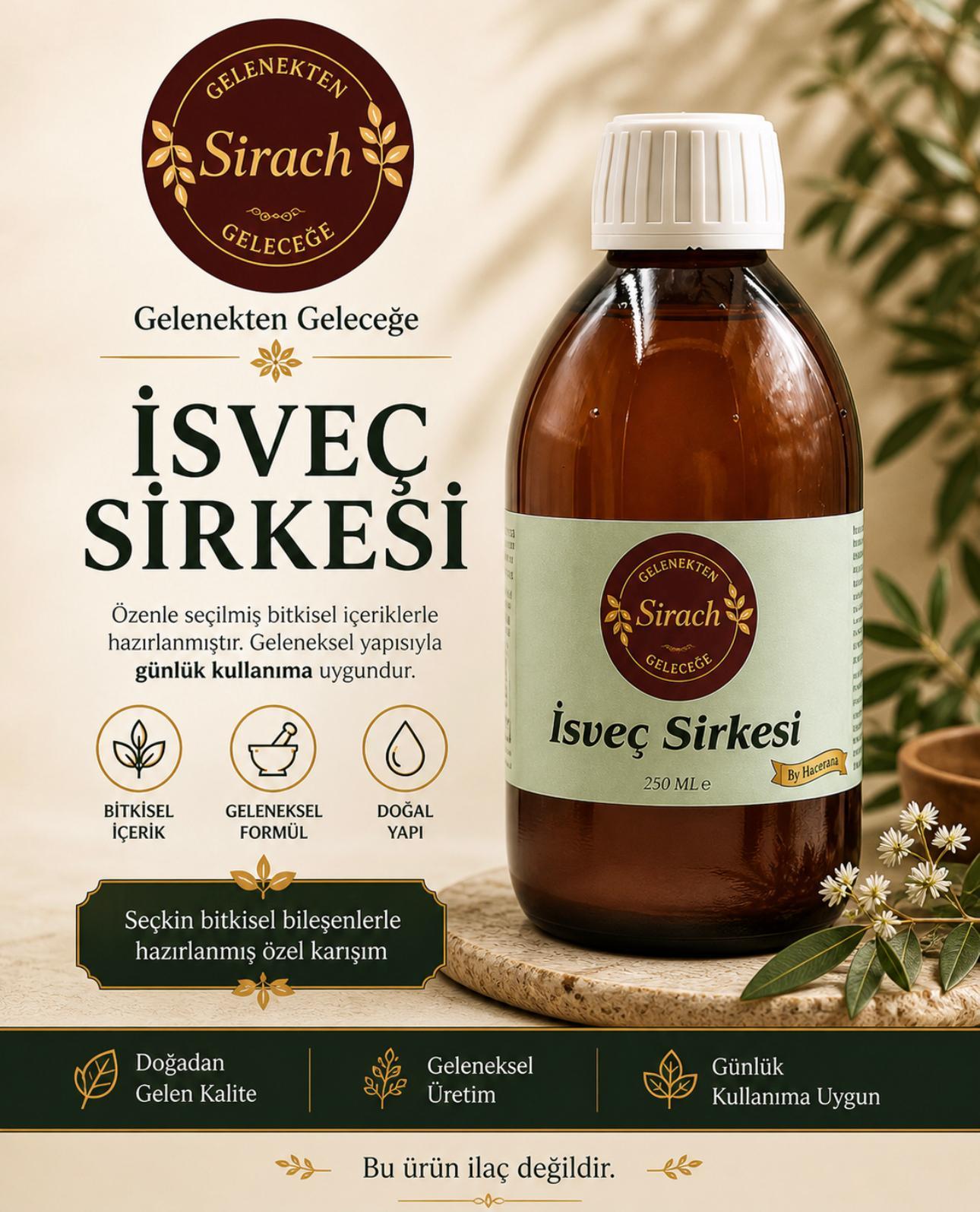 İsveç Sirkesi (250 ML)