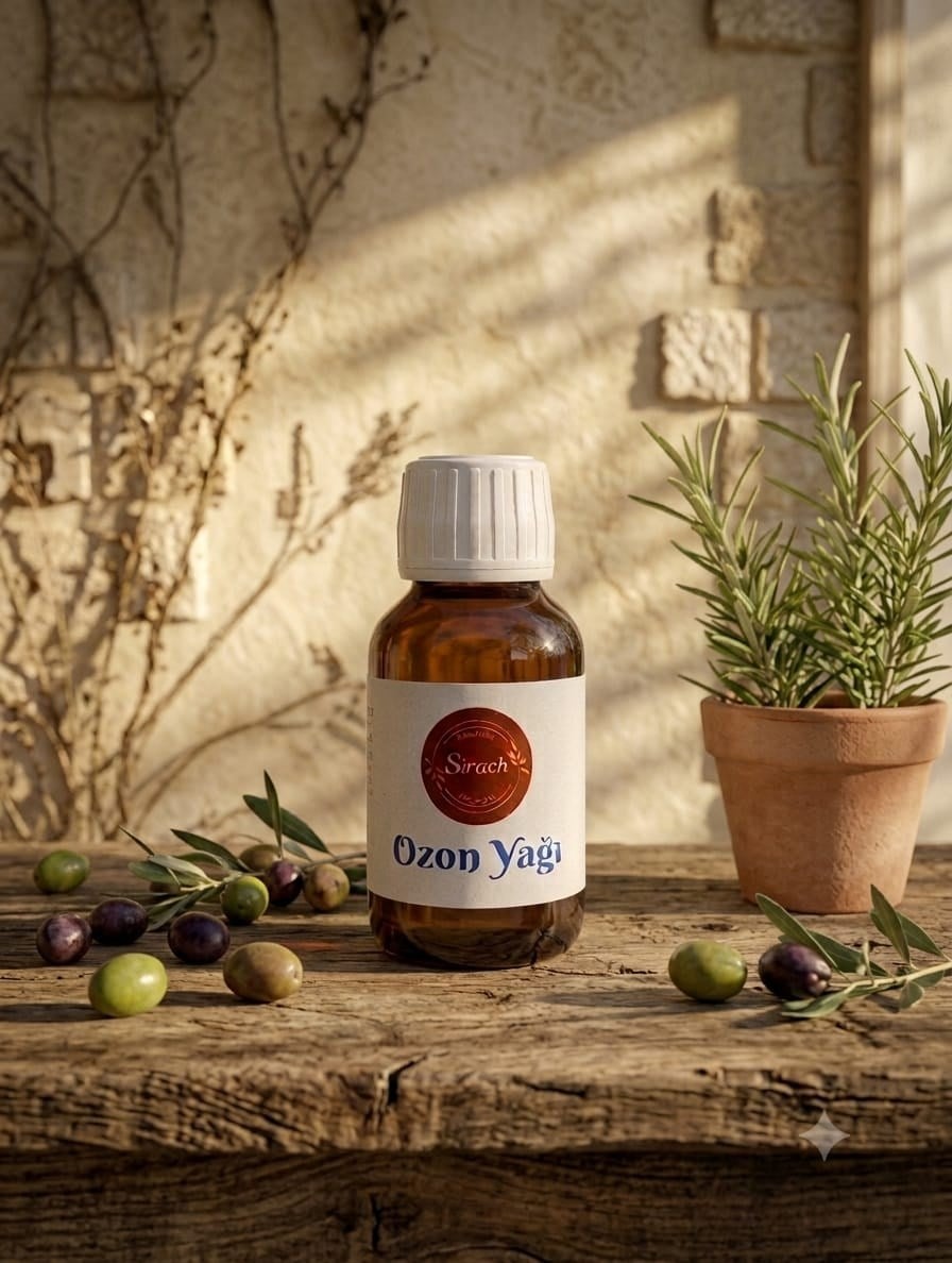 Ozon Yağı (Ozonlanmış Sızma Zeytinyağı)  (50 ML)