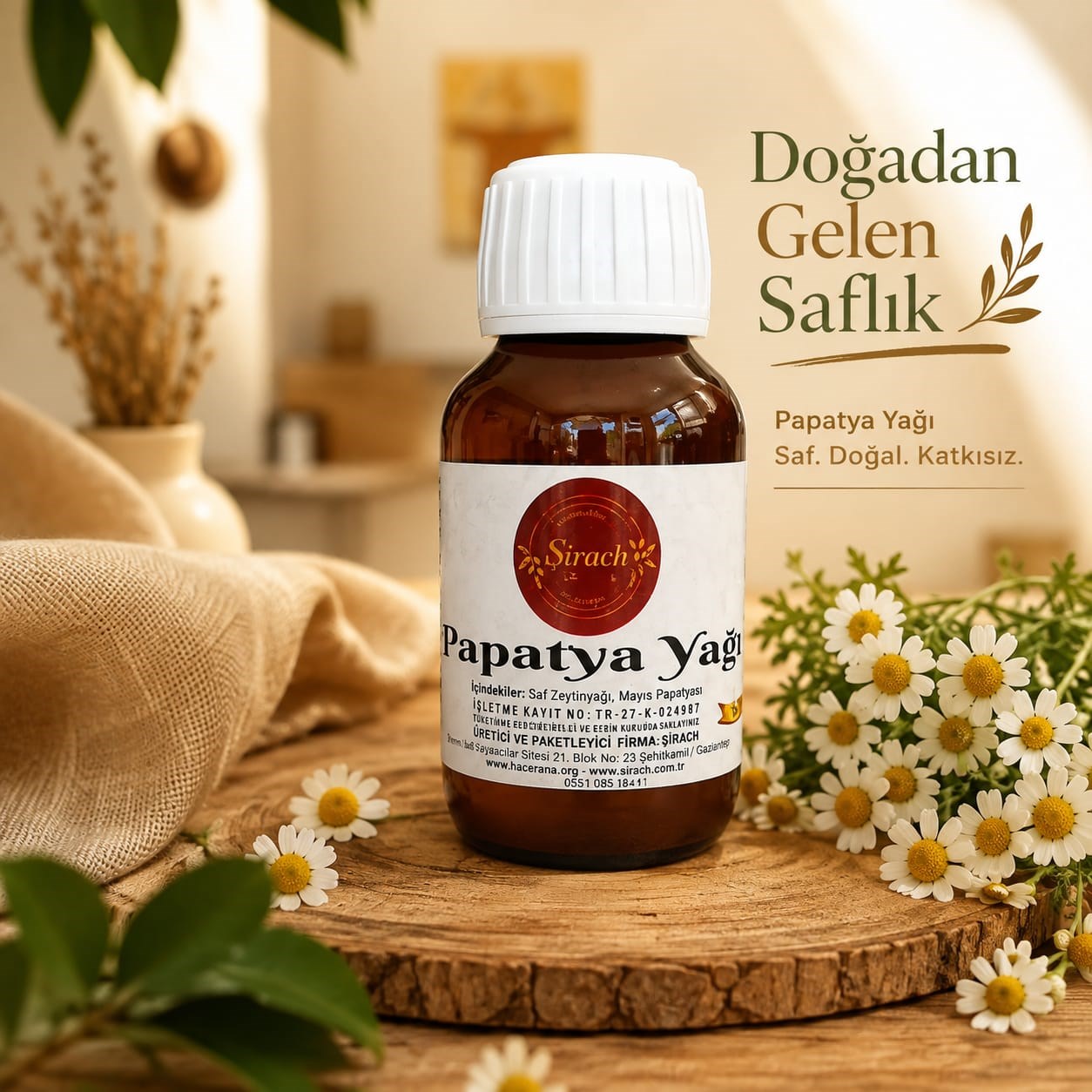 Papatya Yağı (50 ML)