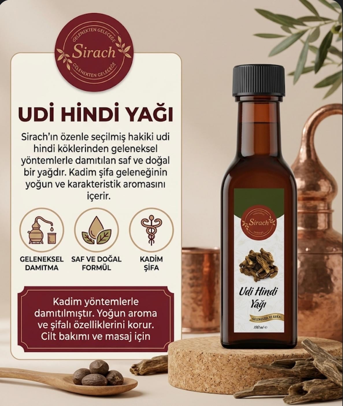 Udihindi Yağı (100 ML)