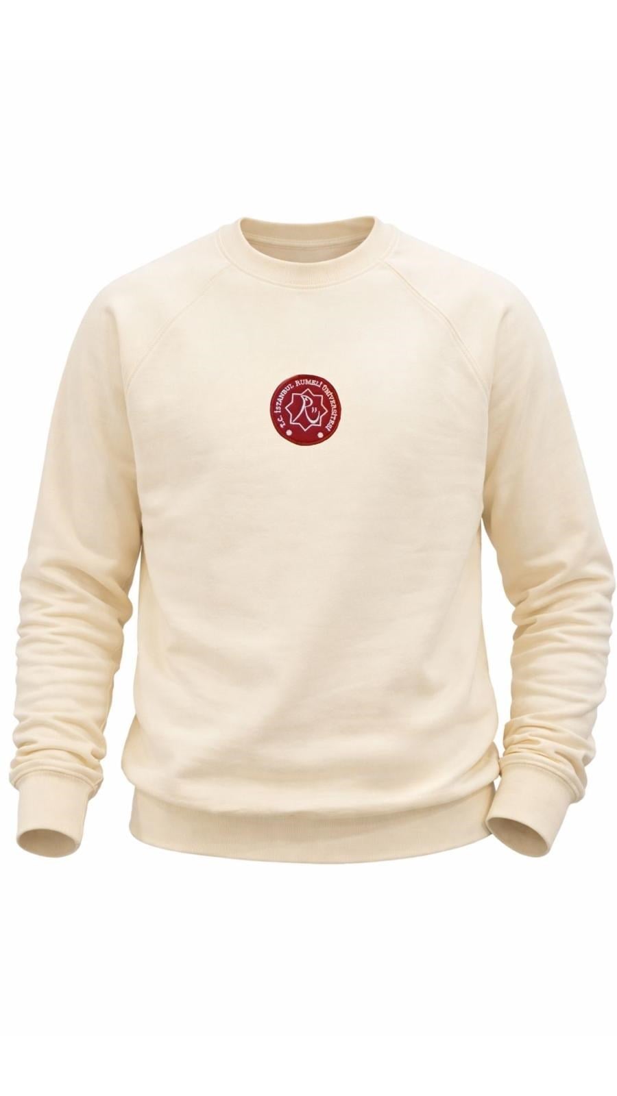 numb eco krem raglan sweatshirt