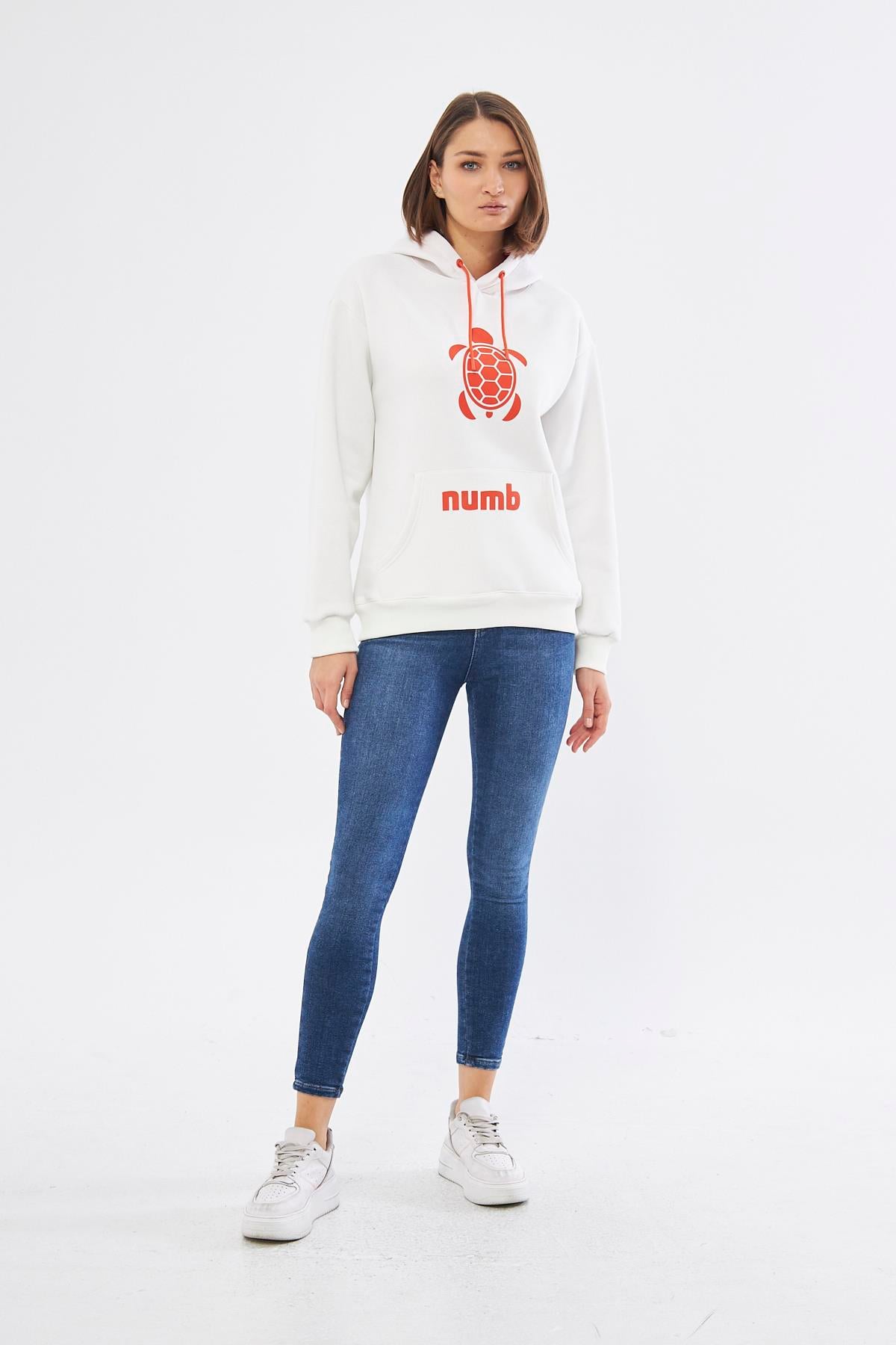 numb Original Ekru Hoodie