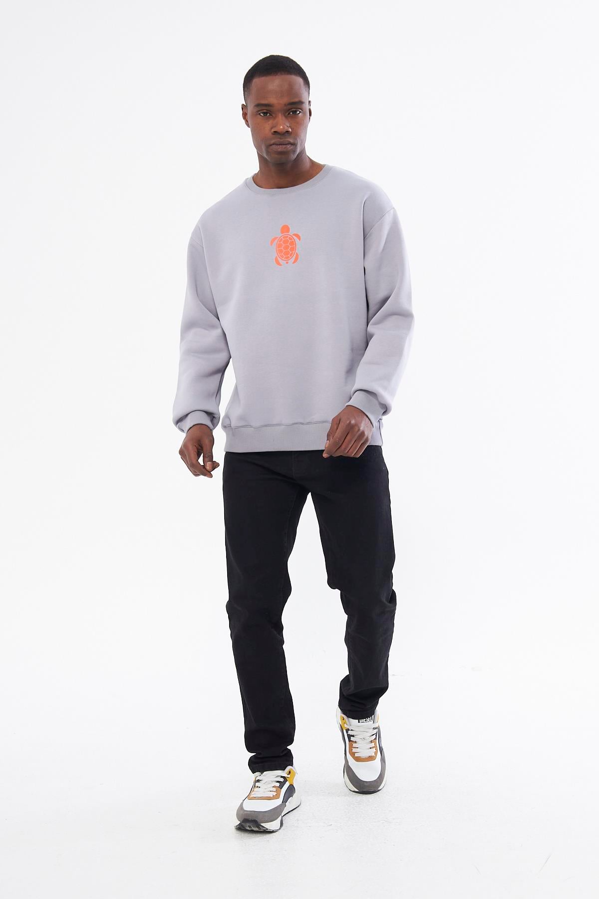 numb Original Gri Sweatshirt