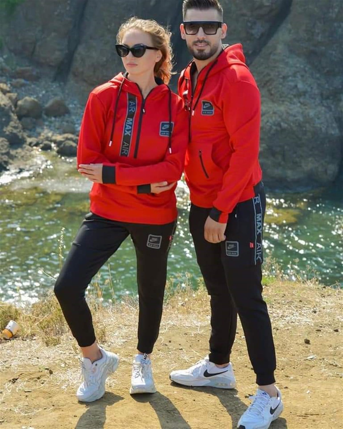 Bay bayan Unisex Takım kırmızı 