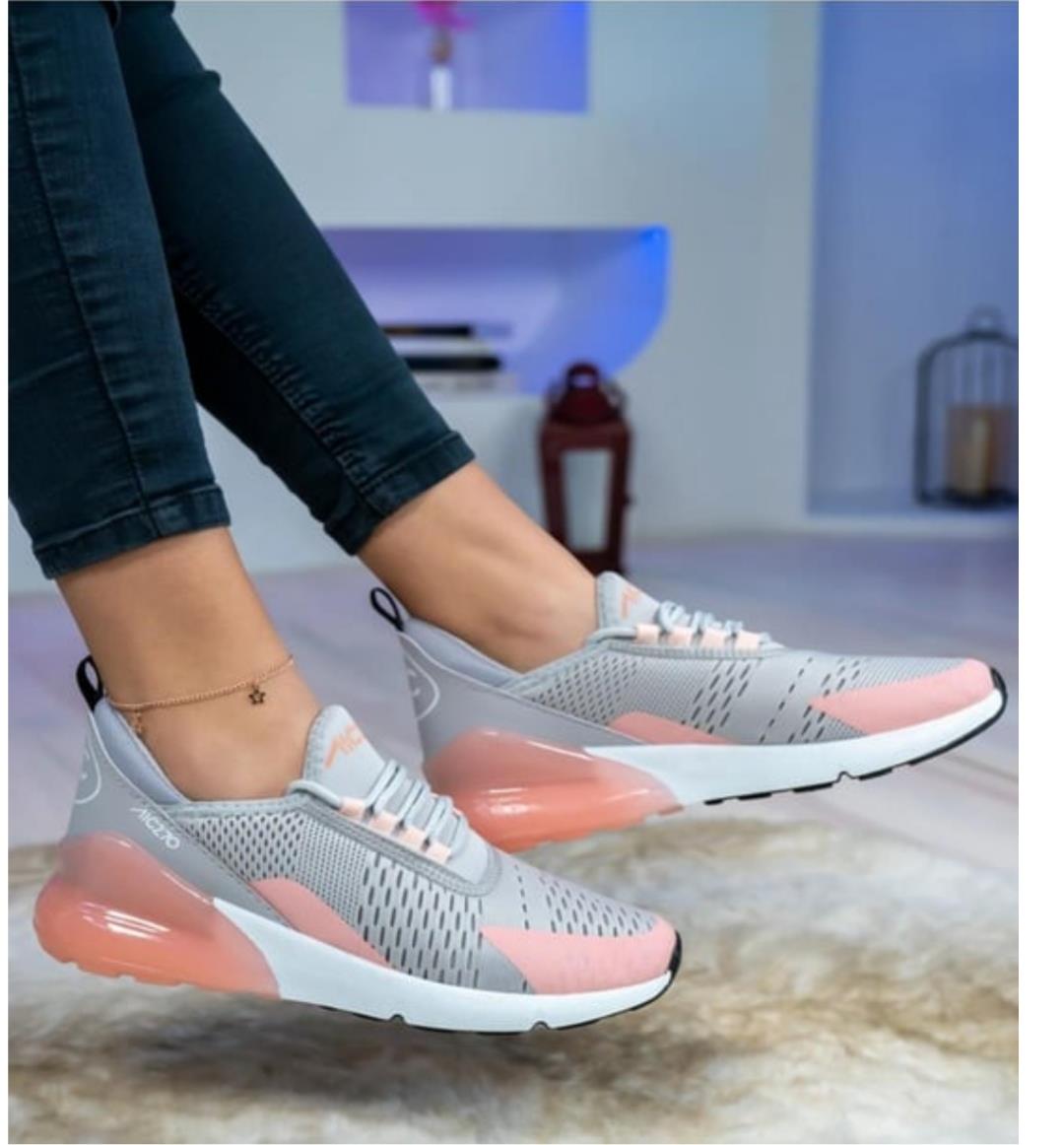 Bayan Spor ayakkabı Air 270 pudra