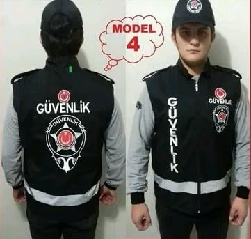 Özel Güvenlik Nakışlı Yelek model 4