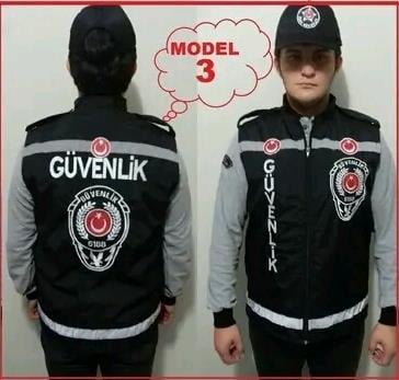 Özel Güvenlik Nakışlı Yelek model 3