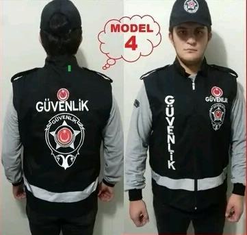 Özel Güvenlik Nakışlı Yelek model 4
