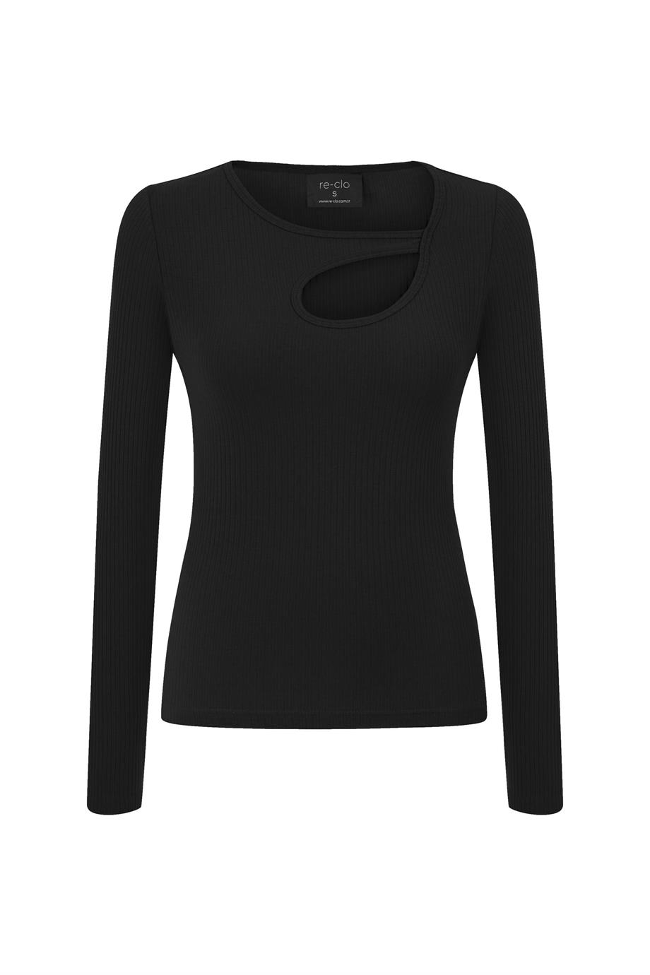 POLLY TOP - YAKA DETAYLI BLUZ