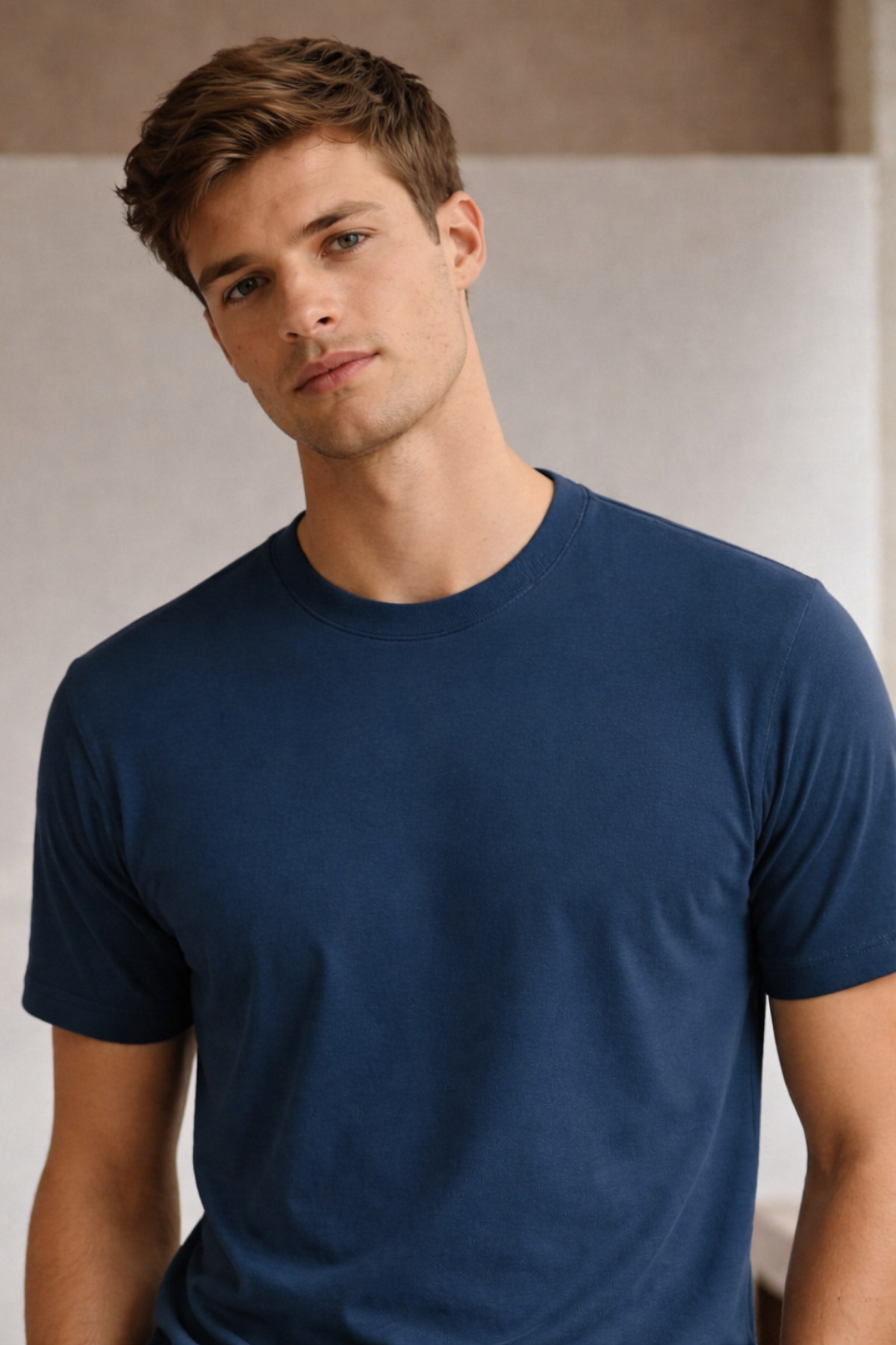 HENRY TEE, Organik Pamuklu, Regular T-shirt