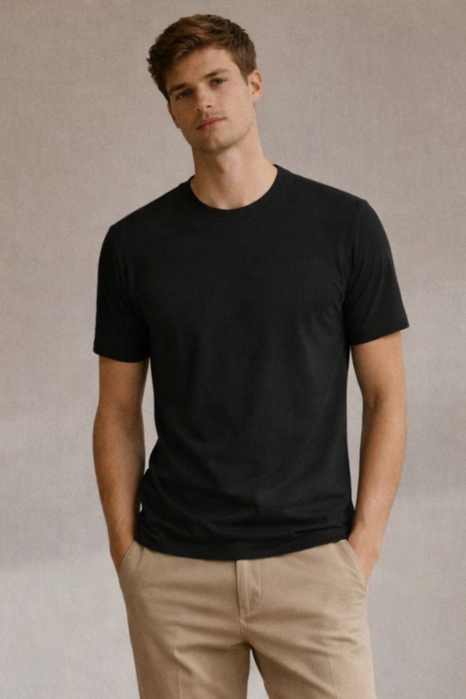 HENRY TEE, Organik Pamuklu, Regular T-shirt