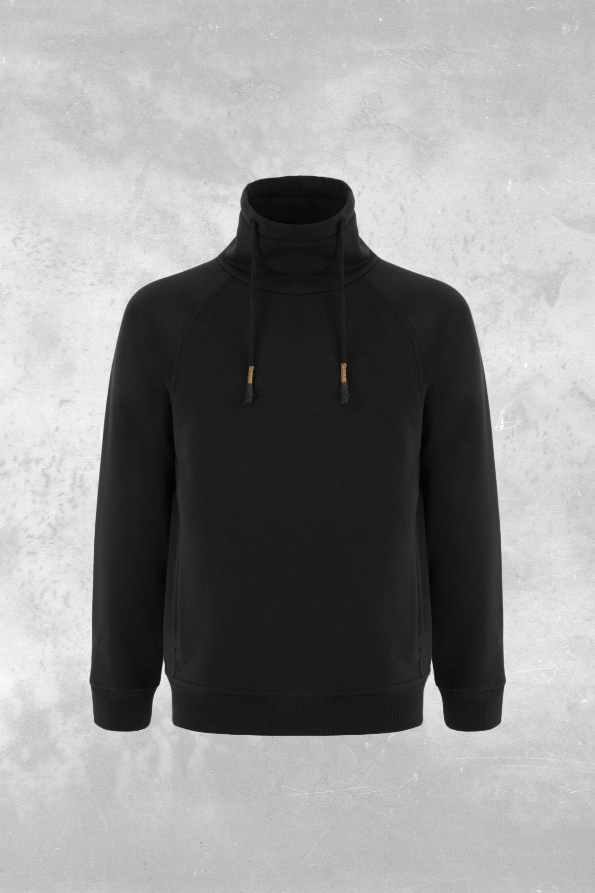 James Yüksek Yaka Organik Kumaşlı Erkek Sweatshirt