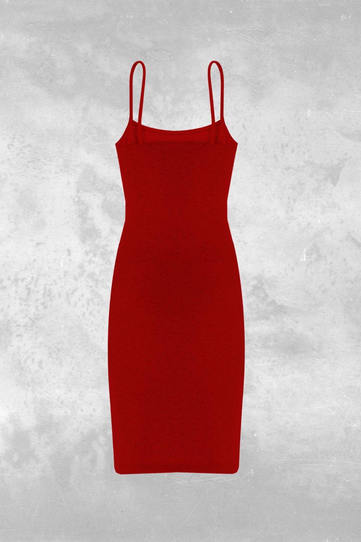 Ode Dress, Organik Kumaşlı Askılı Yumuşak Dokulu Elbise