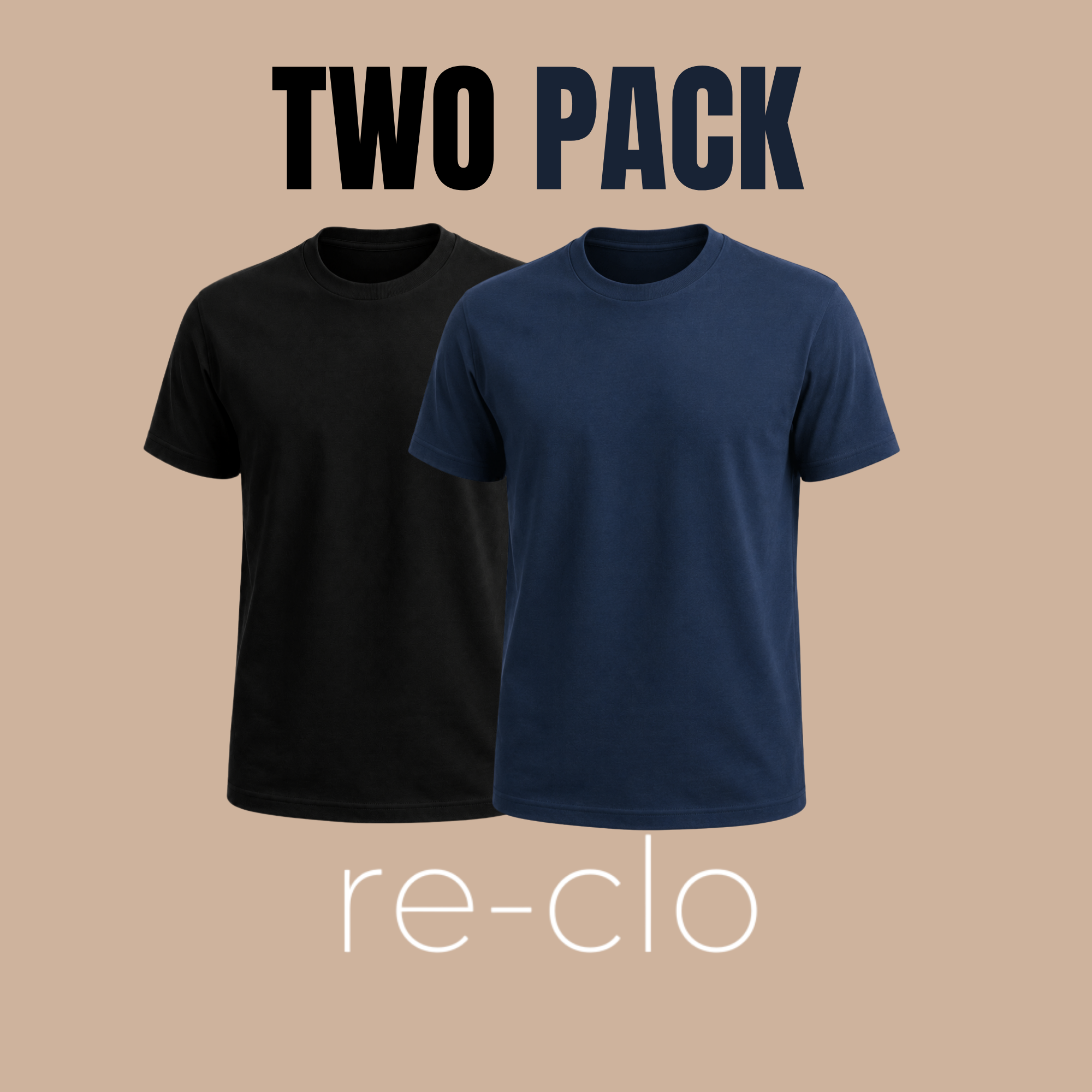 RE-CLO TWO PACK T-SHIRT