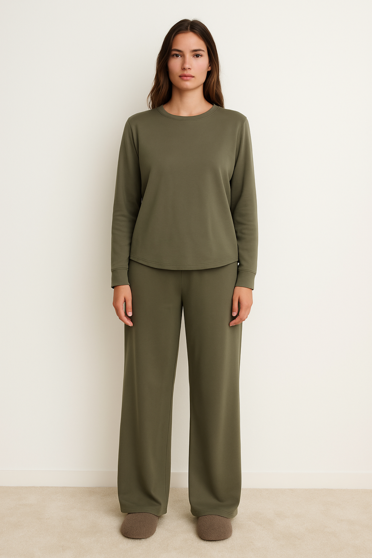 Thai Pant, Modal Karışımlı Loose Fit Pantolon