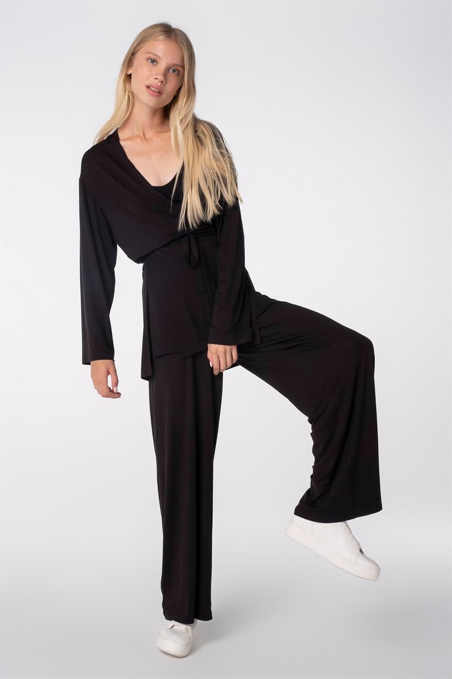 Yoga Top, Sürdürülebilir Kumaşlı, Anvelop Tunik