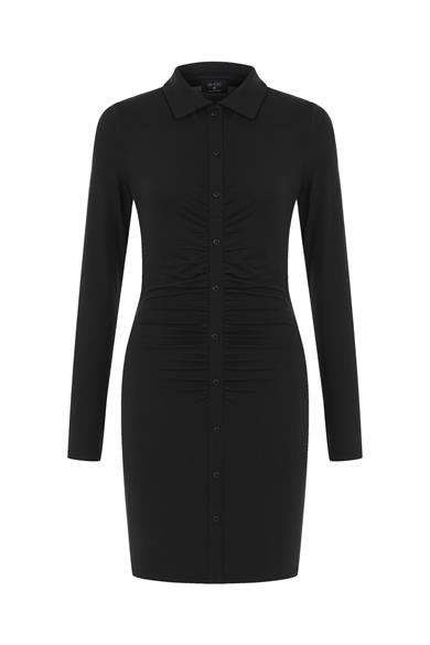 Angel Dress, Büzgü Detaylı Mini Elbise