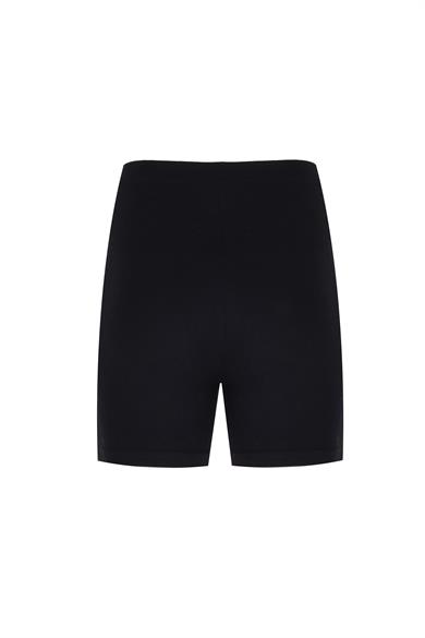 Anna, Organik Kumaşlı, Siyah, Biker Şort