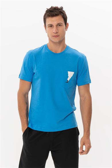 Beckham, Baskı Detaylı Organik Pamuklu T-shirt