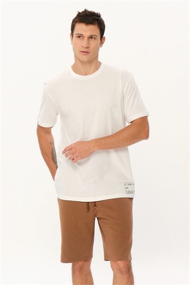 Nicolas, Baskı Detaylı Organik Pamuklu T-shirt