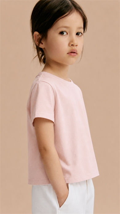 BLOSSOM TEE,  Organik Kumaşlı Kısa Kollu Unisex Çocuk T- shirt